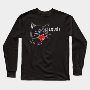 ¿Qué? Long Sleeve T-Shirt